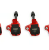 MSD Blaster Series Red Ignition Coils For Honda 2.0L/2.0L Turbo/1.5L 4-Cylinder