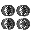 Fittipaldi (4) 363B 20X9.5 5X120 +38 HB 74.1 Gloss Black Aluminum Alloy Wheels