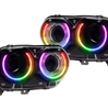 Morimoto XRGB LED Headlights w/ Multicolor DRL For 2015-2023 Dodge Challenger