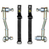 Rock Krawler Front Sway Bar Disconnects w/ Straps For 18+ Jeep Wrangler/Gladiator