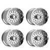 Fittipaldi 26X12 8X170 -44 Mirror Coat Aluminum Wheels For 99-26 Ford F-250 F-350