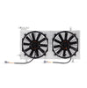 Mishimoto Plug-N-Play Polished Aluminum Fan Shroud Kit For 08-15 Subaru WRX/STI