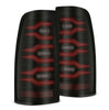 AlphaRex LUXX-Series Black/Red LED Tail Lights For 1999-2006 GM 1500 2500HD 3500HD