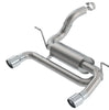 Borla ATAK Axle-Back Exhaust w/ 3.5" Polished Tips For 18-25 Jeep Wrangler 2.0L