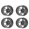 Fittipaldi (4) 361G 20X8.5 5X120 +32 HB 74.1 Gloss Graphite Aluminum Wheels