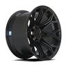 4Play Gen3 Gloss Black 22x9 Wheel Set For Ford/GMC/Chevrolet/Toyota - 6 Lug