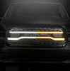 Morimoto XBG Gloss Black LED Grille w/ White & Amber DRL For 2013-2018 Ram 1500