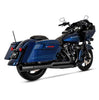 Vance & Hines Pro Pipe Matte Black Exhaust Kit For 10-16 Harley Davidson Touring