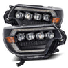 AlphaRex NOVA-Series Black LED Projector Headlights For 2012-2015 Toyota Tacoma