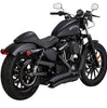 Vance & Hines Big Radius Black Exhaust Kit For 14-22 Harley Davidson Sportster