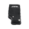 PPE Black Deep Aluminum 10R140 Transmission Pan For 20-26 Ford 6.7L Powerstroke