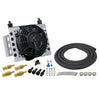 Derale 15 Row Atomic Cool Plate & Fin Remote Transmission Cooler Kit (-6AN)