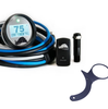 Razorback Black Belt Temp Gauge w/ Right Side Cluster Mount For 16-19 Can-Am X3