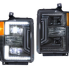 Morimoto XB Hybrid LED Projector Headlight Set For 2008-2010 Ford F-250/F-350 SD