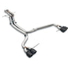 AWE Touring Cat-Back Exhaust w/ Black Tips For 15-18 Porsche Macan S/GTS/Turbo