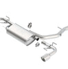 Borla Touring Cat-Back Exhaust w/ 4" Polished Tips For 2003-2009 Mazda RX-8 1.3L