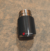 Valvetronic Designs 2.5/63mm Carbon Fiber Exhaust Tip - Universal