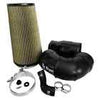 No Limit Fabrication 6.4 Cold Air Intake 08-10 Ford Super Duty Power Stroke Black PG7 Filter for Mod Turbo 5 Inch Inlet 64CAIBP5