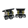 PPE Yellow (60A) Silicone Bushing Engine Mounts For 11-16 GMC Chevy 6.6L Duramax