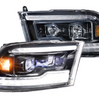 Morimoto XB LED Headlights w/ White DRL For 2009-2018 Dodge Ram 1500 2500 3500