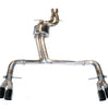 AWE Track Edition Cat-Back Exhaust w/ Black Tips For 2010-2016 Audi B8 S4 3.0T