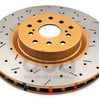 DBA Front 4000 Series XS Gold Upgraded Brake Rotor For 2004-2016 Subaru WRX STI