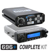 Rugged Radios 696 PLUS Complete Master Communication Kit w/ Intercom & 2-Way Radio