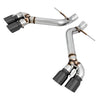 AWE Track Edition Axleback Exhaust w/ Blk Tips For 16-24 Chevy Camaro LT1/SS/ZL1