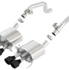 Borla ATAK Axle-Back Exhaust w/ 4.25" Blk Tips For 14-19 Chevrolet Corvette 6.2L