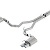 Borla ATAK 3" Cat-Back Exhaust w/ 4" Chrome Tips For 18-23 Ford Mustang GT 5.0L
