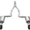 AWE Touring 3" Cat-Back Exhaust w/ Black Tips For 2015+ Dodge Charger 6.2L/6.4L