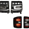 Morimoto Black Headlight & Smoked Tail Light Kit For 16-18 Chevy Silverado 1500