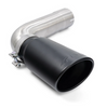 PPE 4" Steel Exhaust Pipe w/ 5" Black Tip For 20-23 GM 2500/3500 6.6L Duramax