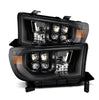 AlphaRex NOVA-Series Black LED Projector Headlights For 2007-2017 Toyota Tundra/Sequoia