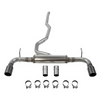 Flowmaster Flow FX Cat-Back Exhaust w/3.5" Blk Tips For 14-22 Jeep Cherokee 3.2L