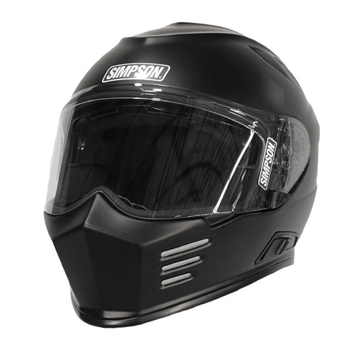 Simpson Motorcycle Ghost Bandit Helmet - Flat Black - Large - DOT/ECE 22.05