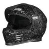 Simpson Motorcycle Ghost Bandit Forged Carbon Full Face Helmet XXL DOT ECE