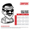 Simpson Bandit SA2025 Full Face Racing Helmet Matte Black X-Large - view 3