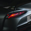 AlphaRex LUXX-Series LED Tail Lights For 2020-2024 Toyota Supra FT-1 Style Red
