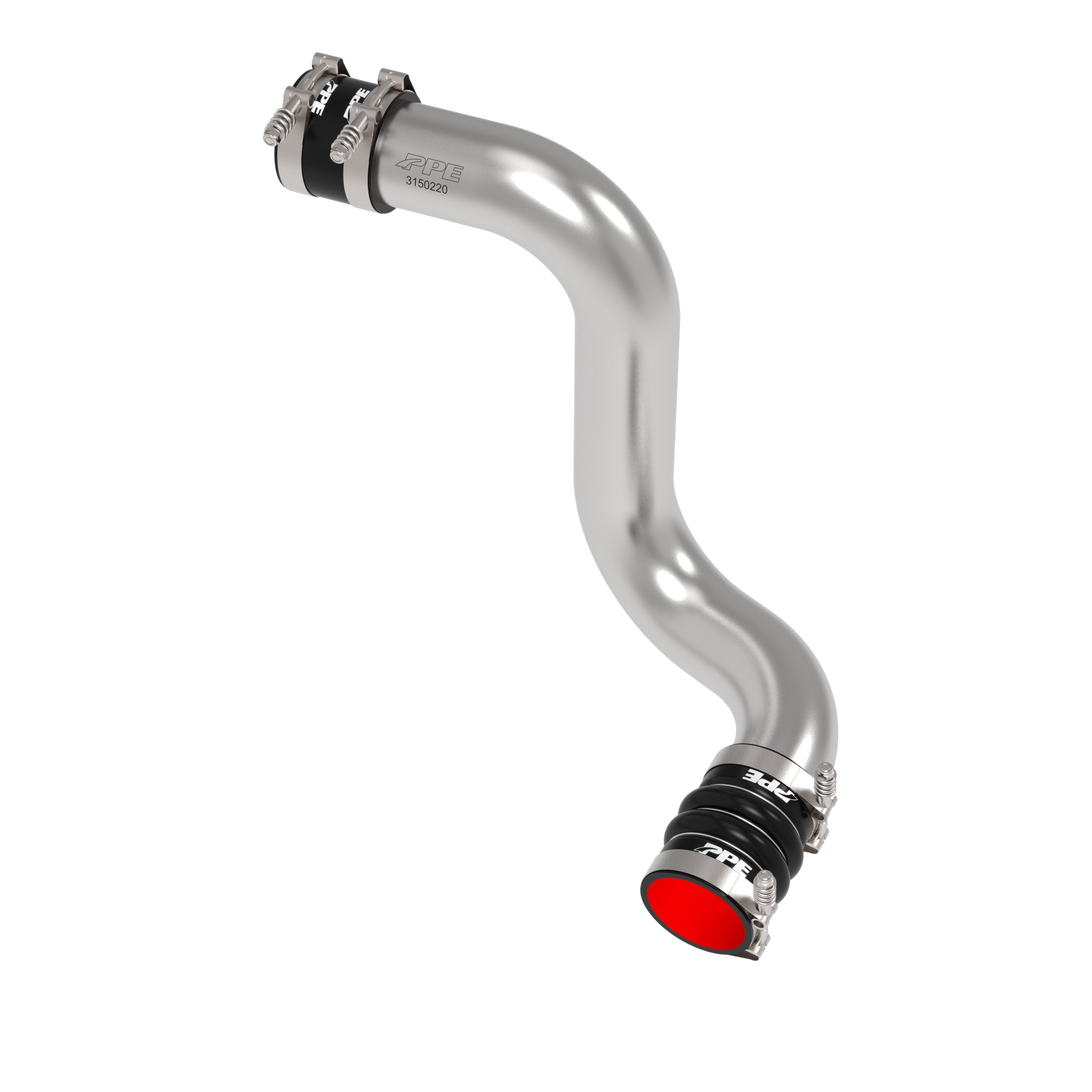 PPE Brushed Cold Side Intercooler Charge Pipe Kit For 2003-2007 Ford F-250/F-350 6.0L Powerstroke