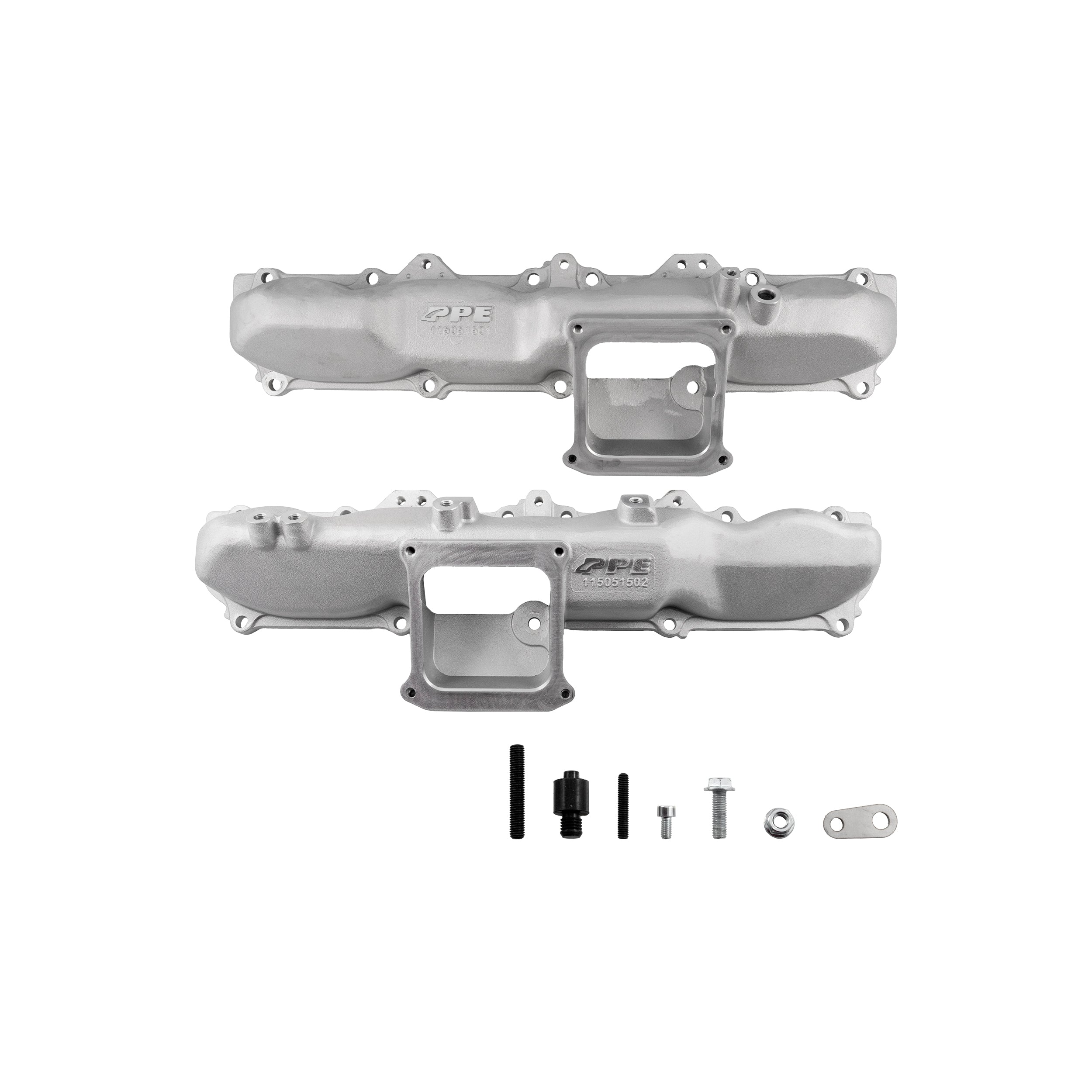 PPE Black Lower Intake Manifold Kit For 2004.5-2010 Chevy Silverado 2500/3500 and GMC Sierra 2500/3500 6.6L Duramax LLY LBZ LMM