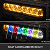 Diode Dynamics SS10 Max White/Multicolor Backlit SAE Light Bar Grille Kit For 2019–2025 Honda Talon 1000 - Image 4