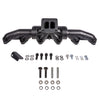 ATS Pulse Flow Exhaust Manifold Kit Fits 98.5-2002 5.9L 24V Cummins 3-Pc T3 With Turbo Flange Hardware ATS