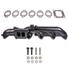 ATS Pulse Flow Exhaust Manifold Kit Fits 2003-2007 5.9L Common Rail Cummins 2-Pc T4 With Gaskets Turbo Hardware
