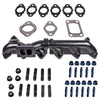 ATS Pulse Flow Exhaust Manifold Kit Fits 2007.5-2018 6.7L Cummins 2-Pc Holset With Multi Layer Gaskets Premium Hardware