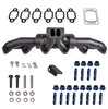 ATS Pulse Flow Exhaust Manifold Kit Fits 1994-Early 1998 5.9L Cummins 3-Pc T4 With Gaskets Premium Hardware ATS