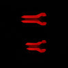 AlphaRex LUXX-Series LED Tail Lights Alpha Black W/ BLIS For 2021-2023 Ford F-150