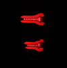 AlphaRex LUXX-Series LED Tail Lights Black W/ BLIS For 2021-2023 Ford F-150