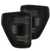 AlphaRex LUXX-Series LED Tail Lights Black W/ BLIS For 2021-2023 Ford F-150