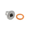 PPE Stainless Magnetic Oil Drain Plug M18-1.5 For 2001-2016 Dodge Ram 2500/3500 5.9L/6.7L Cummins